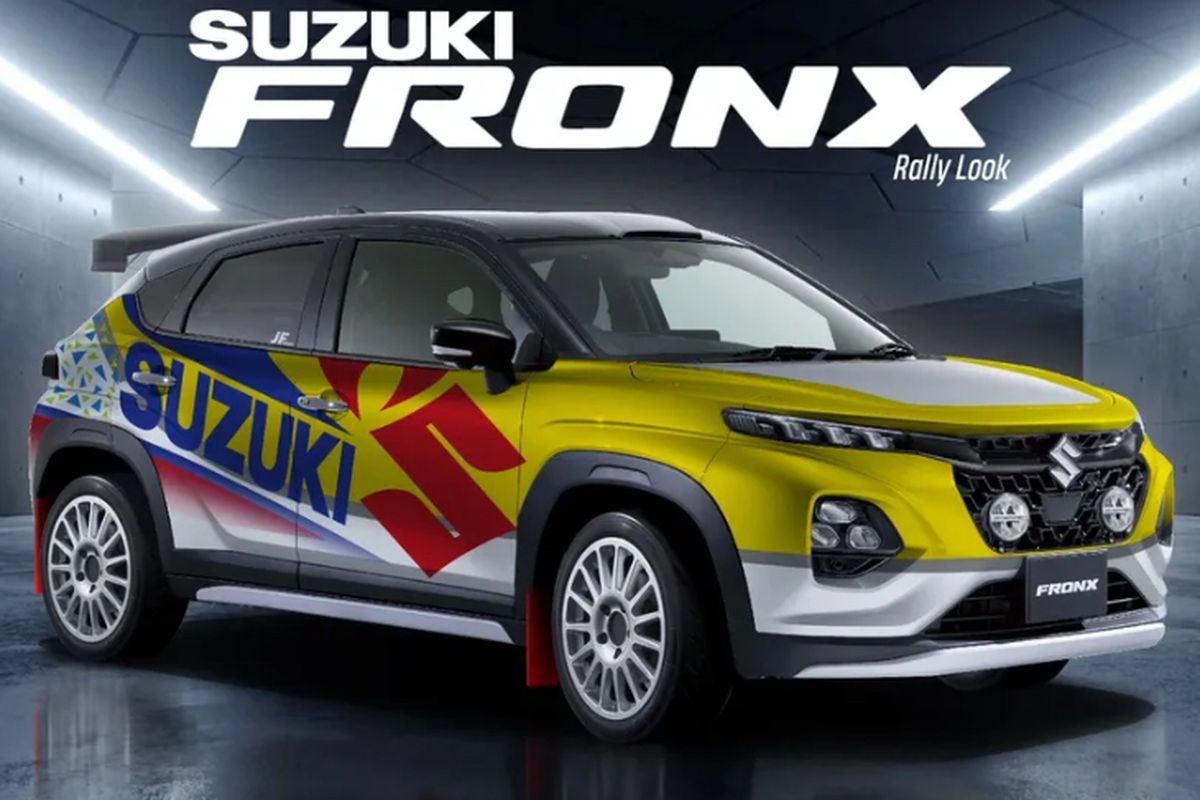 Suzuki, modifikasi, Rally, modifikasi digital, Suzuki Fronx, rally, suzuki fronx, Modifikasi Digital Suzuki Fronx Bergaya WRC