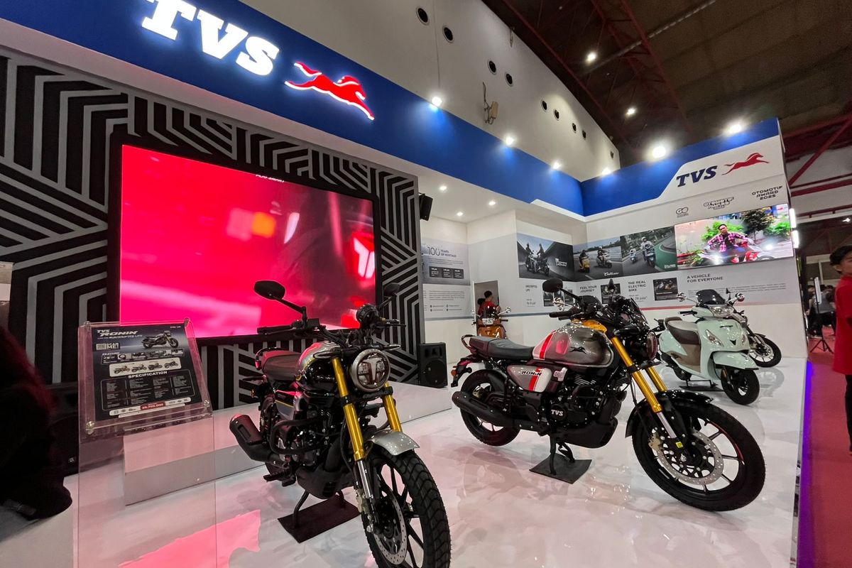 TVS Motor Company, Vishal Mehta, produksi motor, Karawang, Pabrik TVS di Karawang Produksi 143.000 Unit Motor