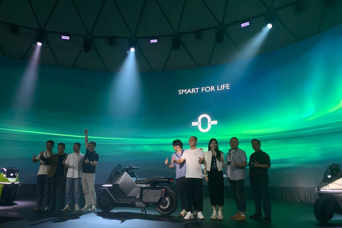 OMOWAY, motor listrik, omoway motor listrik, Omoway Perkenalkan Motor Listrik Cerdas untuk Konsumen di Indonesia