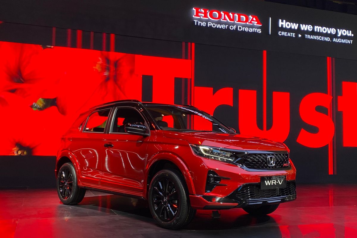 Honda Segarkan Tampilan BR-V, CR-V dan WR-V di IIMS 2026