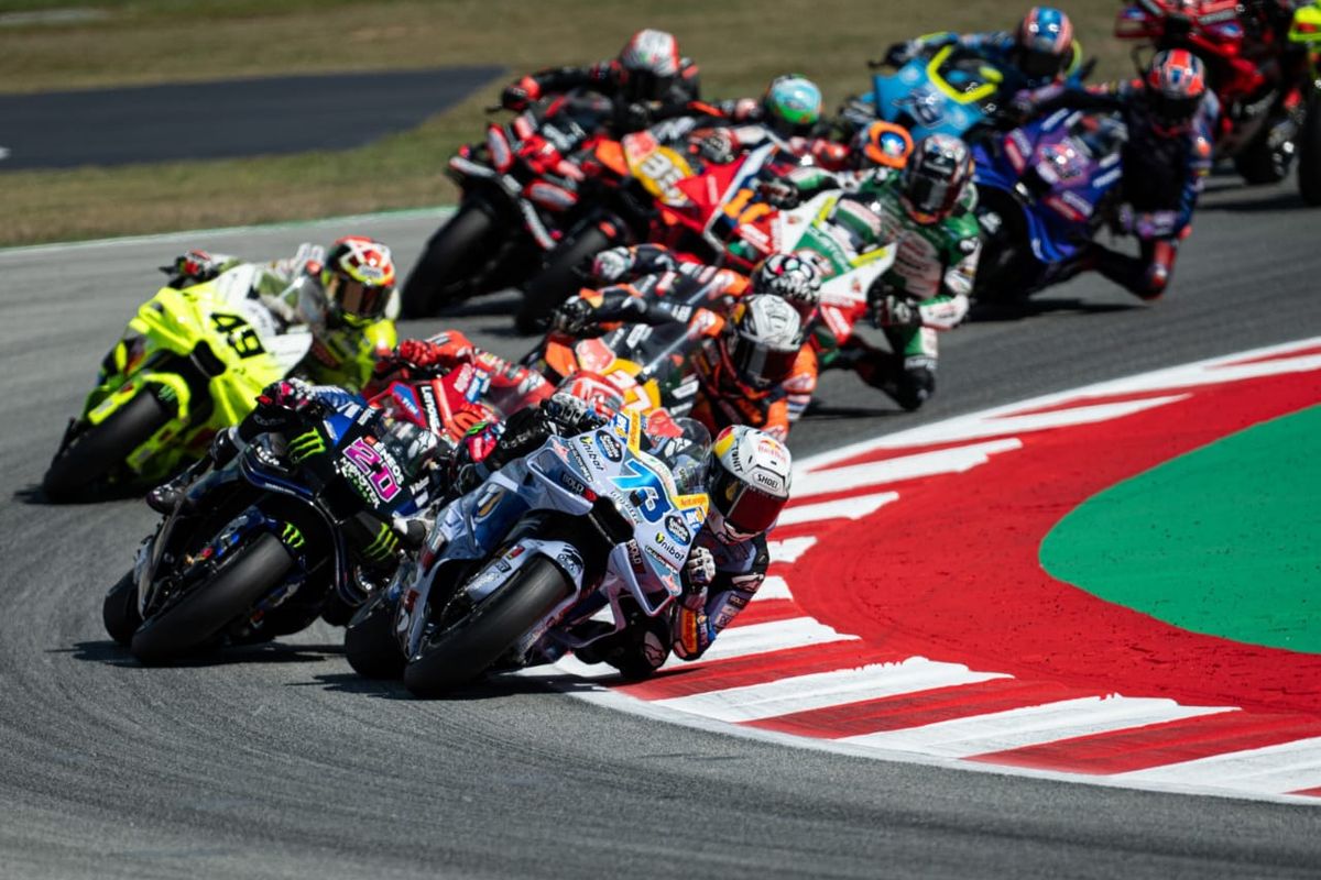 MotoGP, Sirkuit Catalunya, Alex Marquez, Gresini Racing, Fermin Aldeguer, motogp 2025, motogp catalan 2025, Alex Marquez Balas Dendam dengan Kemenangan di Catalunya