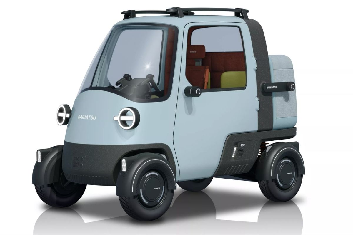Daihatsu, mobil listrik, Daihatsu Midget, Midget x, Daihatsu Midget X, Si Bemo Jadi Mobil Listrik