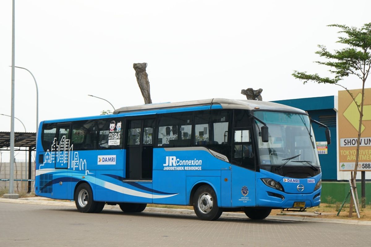 DAMRI, bus JR Connexion, Bus JR Connexion, JR Connection, Rute Bus JR Connexion, Tarif Bus JR Connexion, Bus JR Connexion Kembali Beroperasi Usai Libur Lebaran, Cek Rutenya