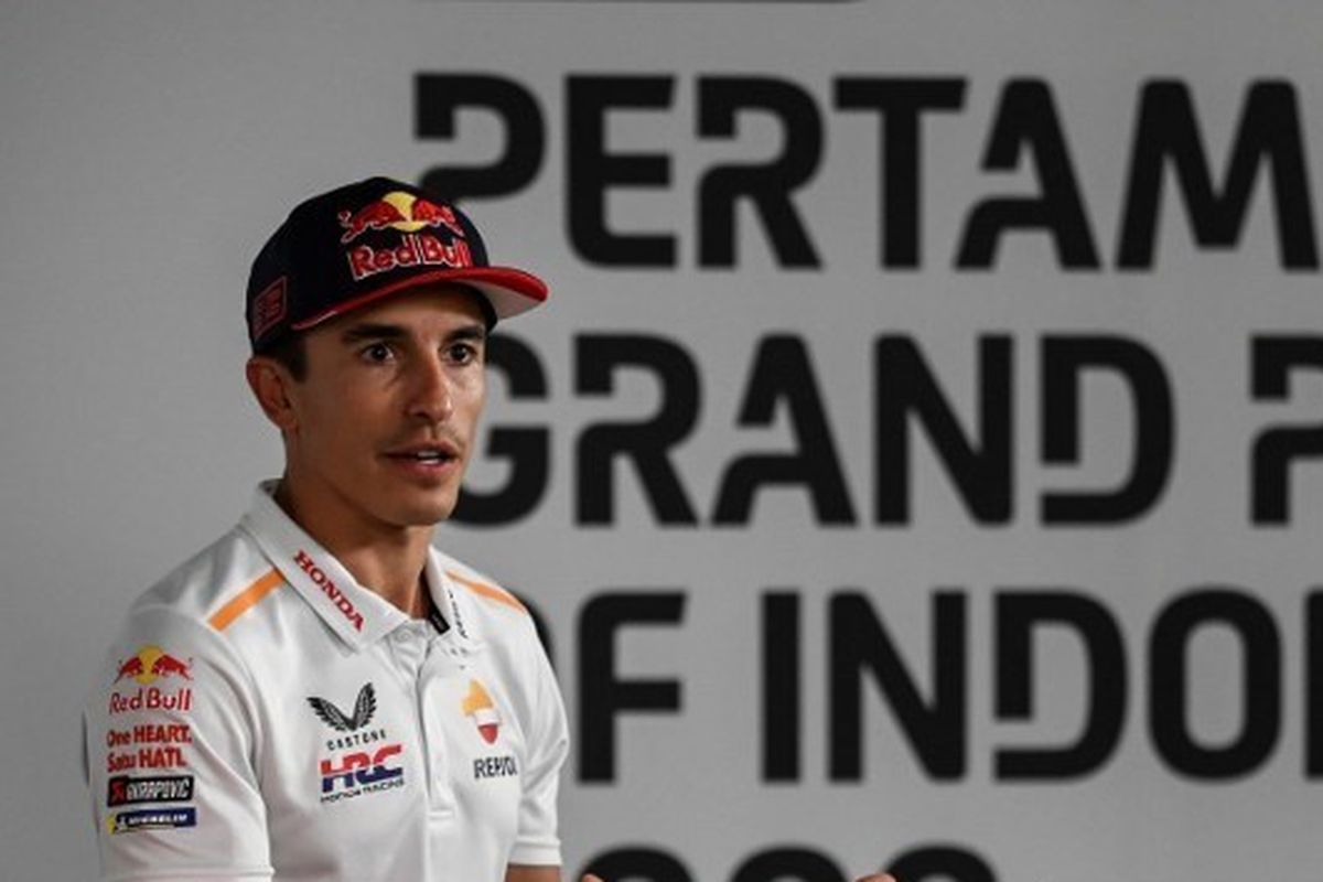 Honda, MotoGP, Marc Marquez, MotoGP Jepang, juara dunia MotoGP, Honda Racing Corporation, ducati, motogp 2025, MotoGP Indonesia 2025, Marc Marquez Bicara Peluang Balik ke Honda
