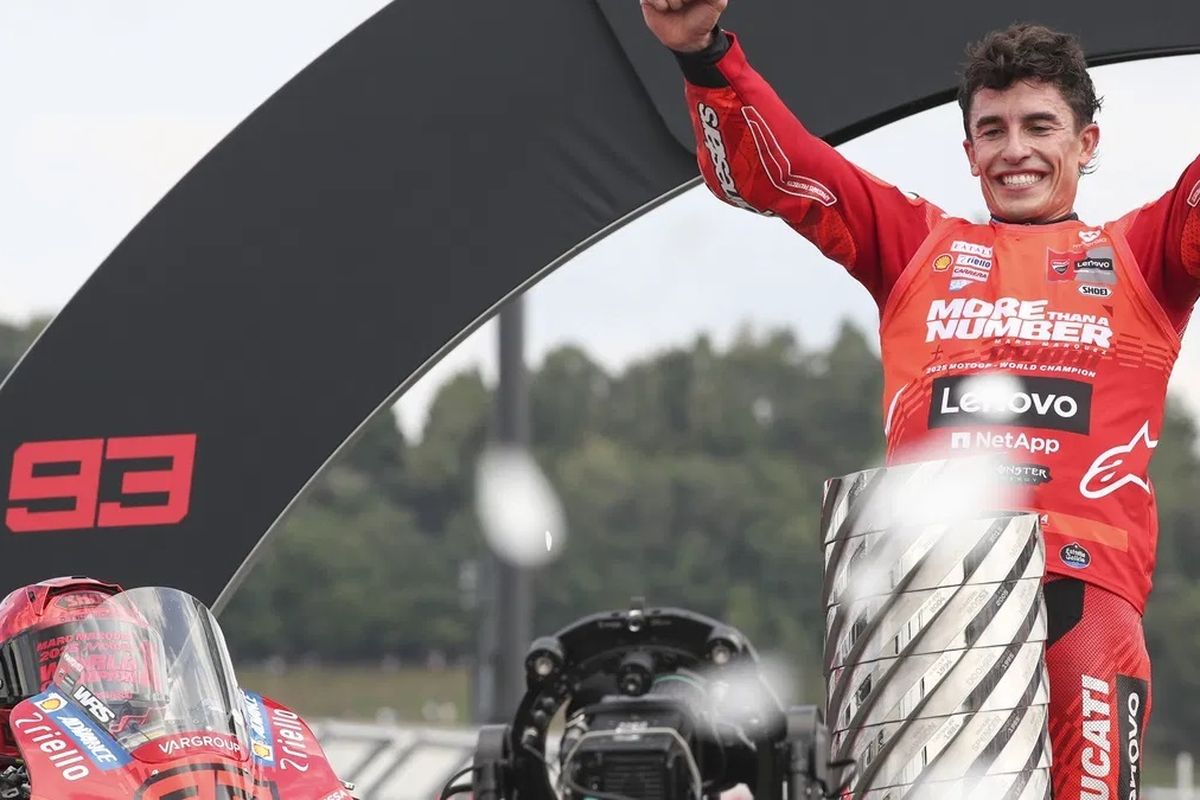 MotoGP, Marc Marquez, juara dunia MotoGP, motogp 2025, juara dunia motogp 2025, Daftar Juara Dunia MotoGP: dari Les Graham hingga Marc Marquez