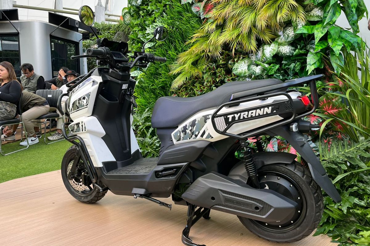 Motor listrik Tyranno, Indomobil Emotor Internasional, subsidi kendaraan listrik, motor listrik tyranno, TKDN 50 persen, Motor Listrik Tyranno Capai TKDN 50% untuk Subsidi