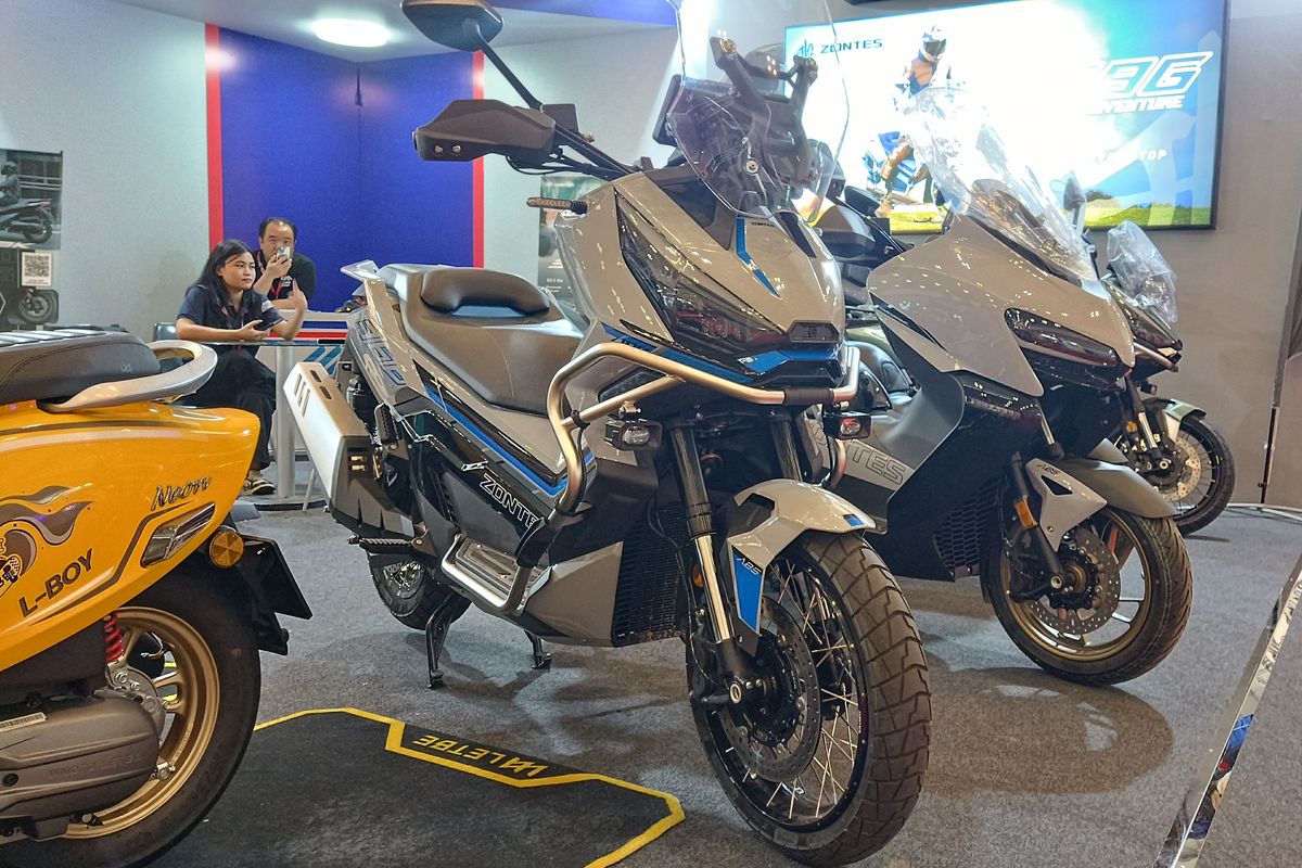 pameran, pameran otomotif, Zontes, Zontes 368G, Spesifikasi Zontes 368G, Matik Petualang Bongsor Banyak Fitur
