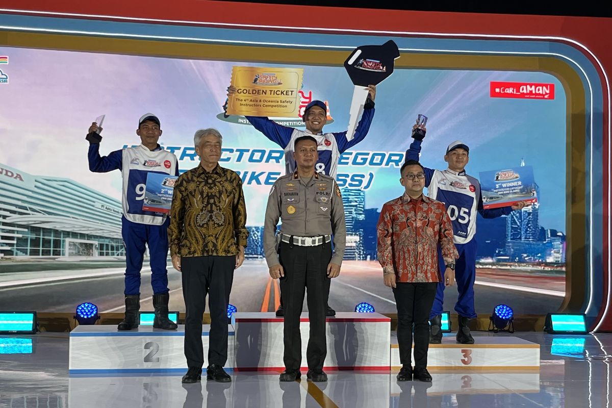 Astra Honda Motor, Motor, astra honda motor, motor, Safety Riding AHM, Daftar Pemenang Kompetisi Instruktur Safety Riding Honda