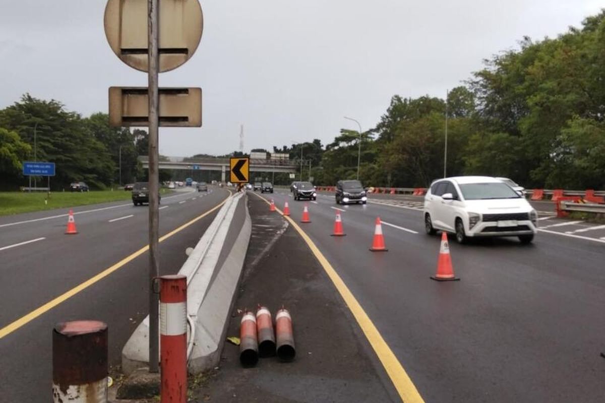 Jagorawi, Puncak, Tol Jagorawi, lalu lintas, puncak, Lalu Lintas, tol jagorawi, Puncak Bogor, Lalu lintas Normal, Contraflow di Tol Jagorawi Arah Puncak Dihentikan