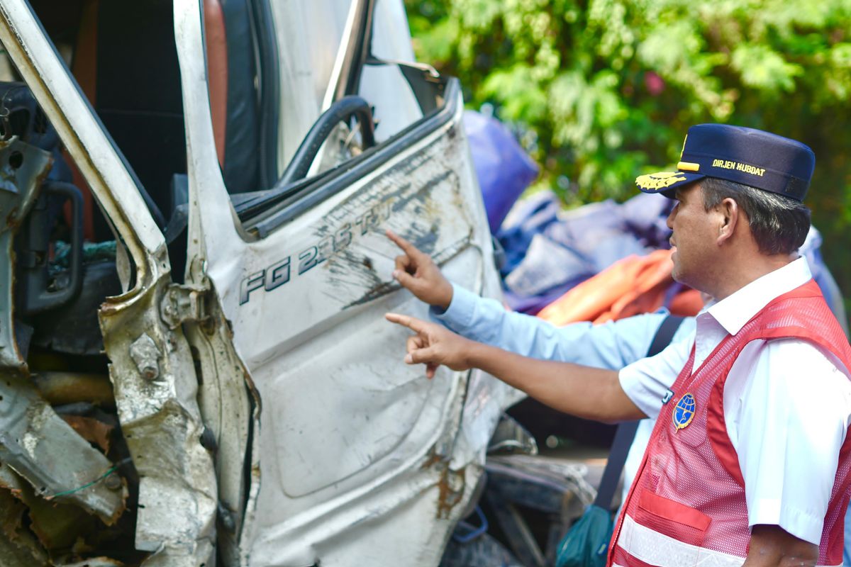 kecelakaan, sopir, angkutan barang, Bimtek, lelah, Pengendara, Kemenhub Gelar Bimtek Safety Driving untuk Sopir Angkutan Barang