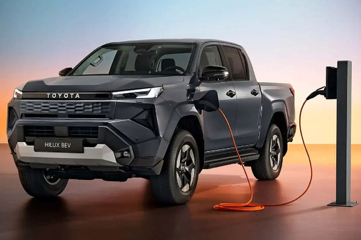 Toyota Hilux EV Meluncur, Jarak Tempuh 240 Km