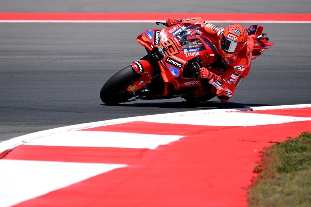 MotoGP, Marc Marquez, MotoGP Indonesia, Sirkuit Mandalika, Live MotoGP, Live Sprint Race MotoGP Indonesia: Marquez Kena Long Lap Penalty