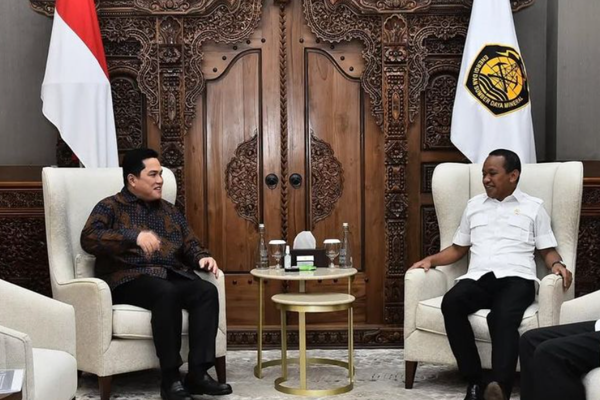 CATL, kendaraan listrik, Kendaraan Listrik, otomotif, industri otomotif, baterai mobil listrik, Menteri BUMN Erick Thohir, Menteri ESDM Bahlil Lahadalia, Erick Thohir-Bahlil Bahas Investasi CATL untuk EV Nasional