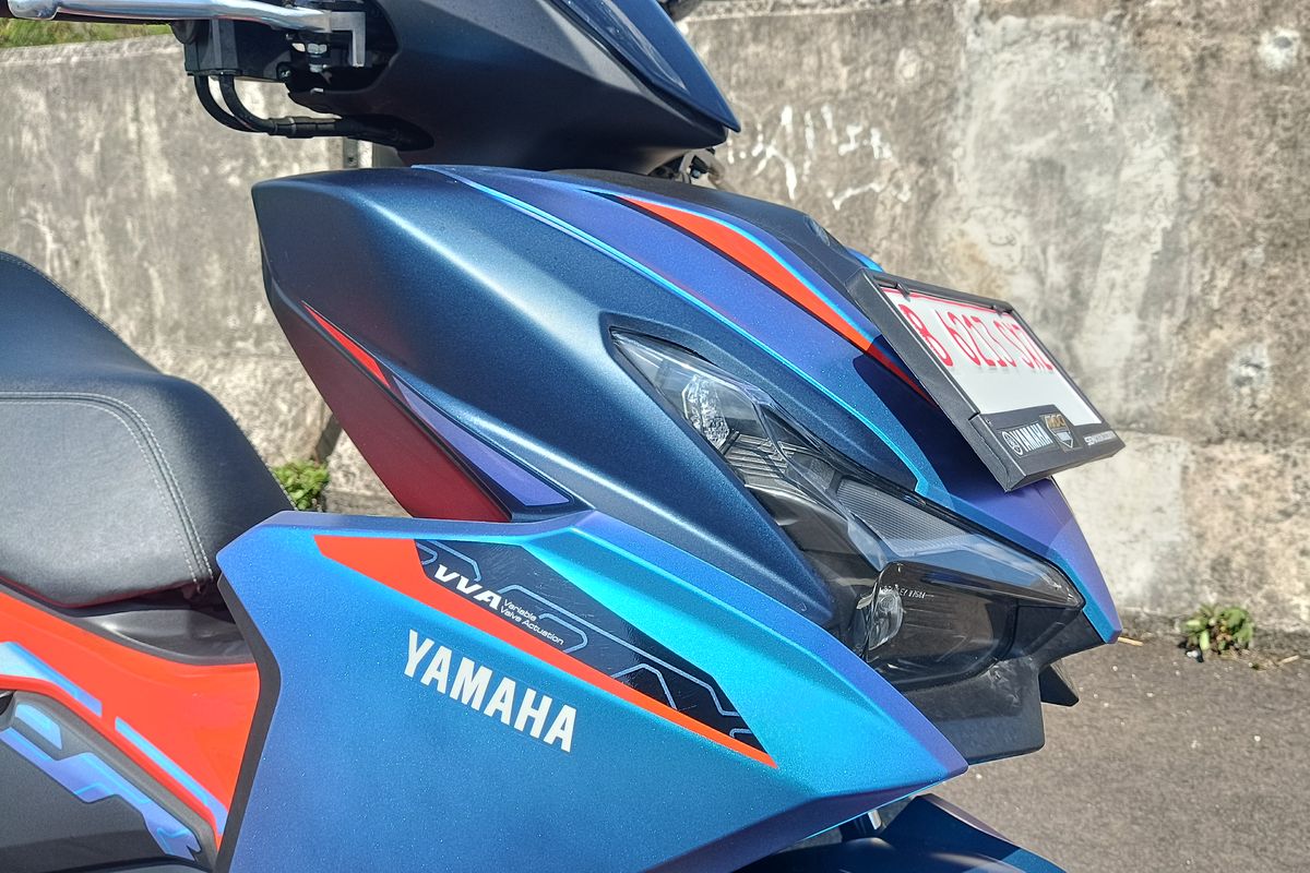 yamaha, Yamaha Aerox Alpha, Yamaha Aerox Alpha Cybercity, Aerox Alpha Cybercity, Spesifikasi Yamaha Aerox Alpha Cybercity, Spesifikasi Lengkap Yamaha Aerox Alpha Cybercity, Bukan Varian Turbo