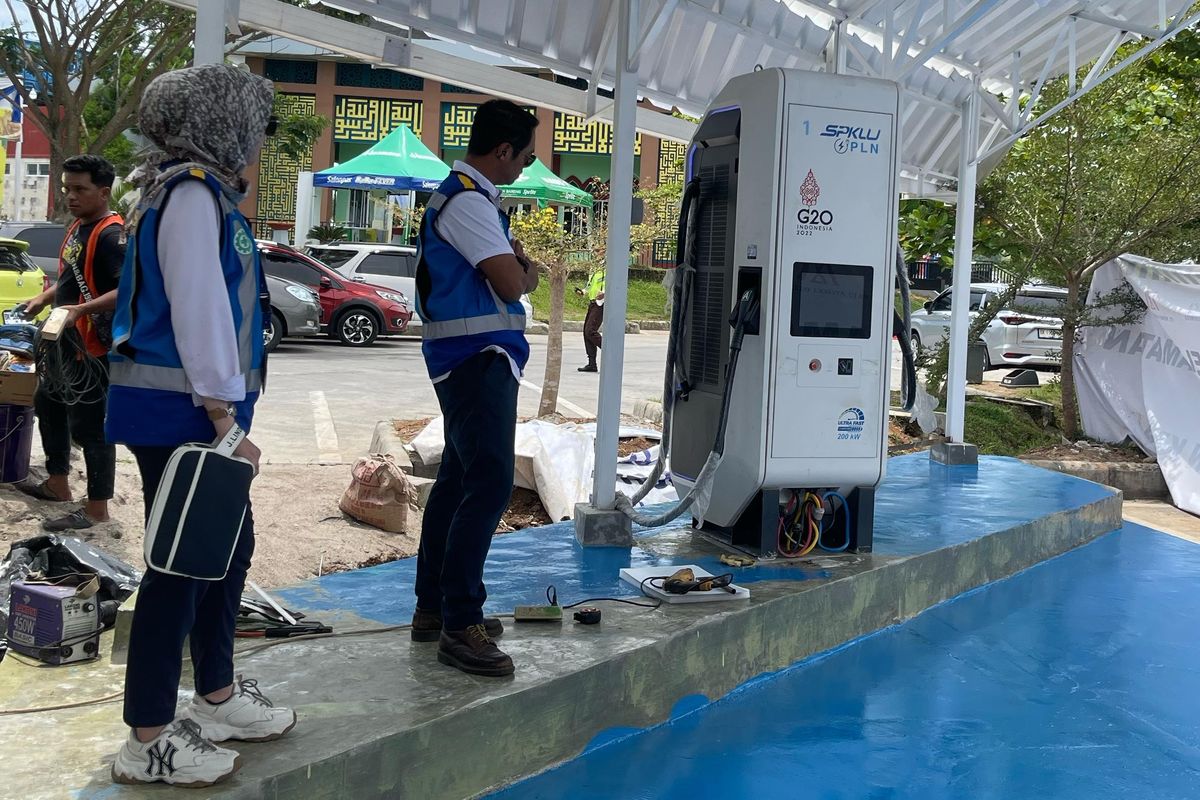 Tol Trans Sumatera, Mudik Lebaran, rest area, mobil listrik, SPKLU, mudik naik mobil listrik, Mudik Naik Mobil Listrik, Ini Daftar SPKLU di Tol Trans Sumatera