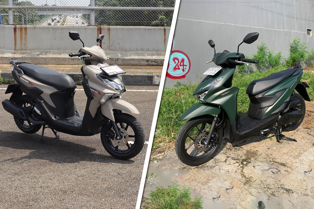 skutik, Yamaha Gear Ultima, Hybrid, Honda BeAT, hybrid, Komparasi, Skutik, Pilih Mana, Honda BeAT atau Yamaha Gear Ultima 125 Hybrid (Video)