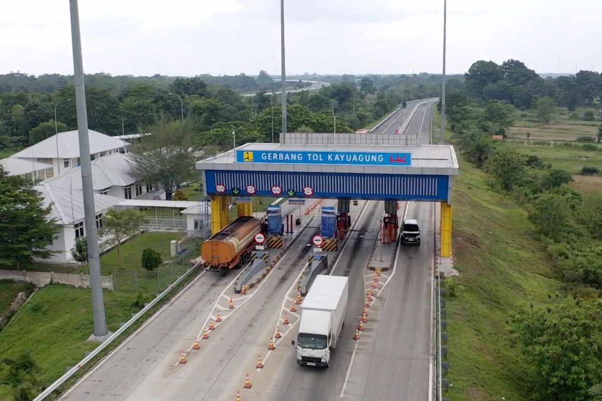 Hutama Karya, Tol Trans Sumatera, lalu lintas, Lalu lintas, Lalu Lintas, arus balik lebaran 2025, Arus Balik Lebaran, Lalu Lintas di Tol Trans Sumatera Naik Drastis