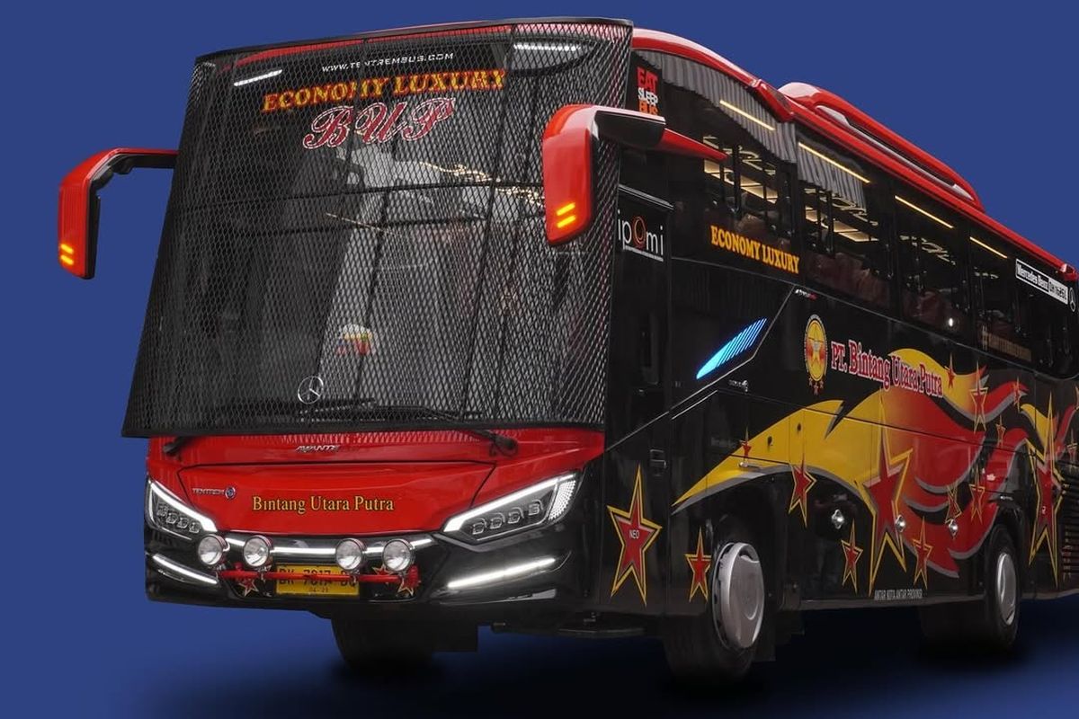 bus baru, karoseri tentrem, PO Bintang Utara Putra, Avante H8, all new Avante, PT Bintang Utara Putra, Bus Baru PT Bintang Utara Putra, Avante H8 untuk Kelas Economy Luxury