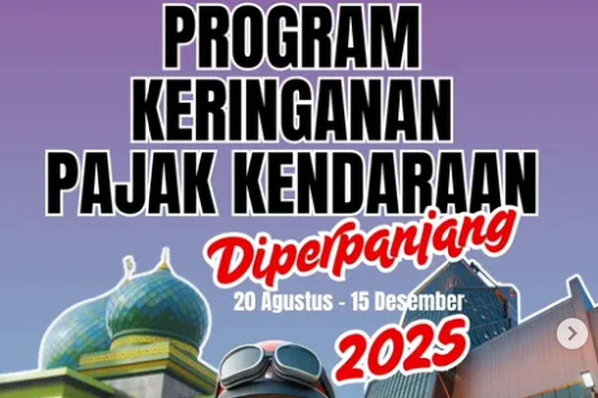 Pajak Kendaraan Bermotor, pemutihan pajak 2025, pemutihan pajak kendaraan riau 2025, pemutihan pajak kendaraan riau, program keringanan pajak kendaraan, Program Pemutihan Pajak Kendaraan di Riau Diperpanjang