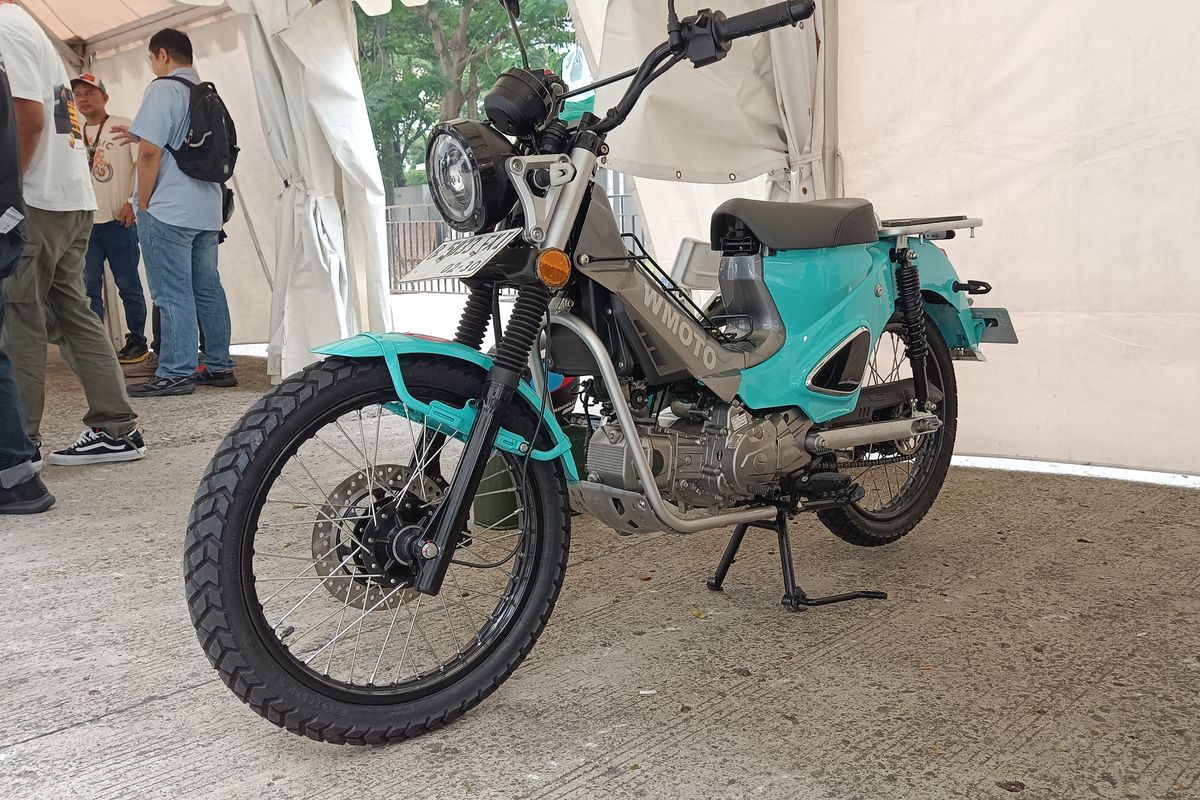 motor baru, WMoto, MForce Indonesia, IMOS 2025, WMoto Porter 125, WMoto Porter 125 Hadir di IMOS 2025, Mirip Honda CT125