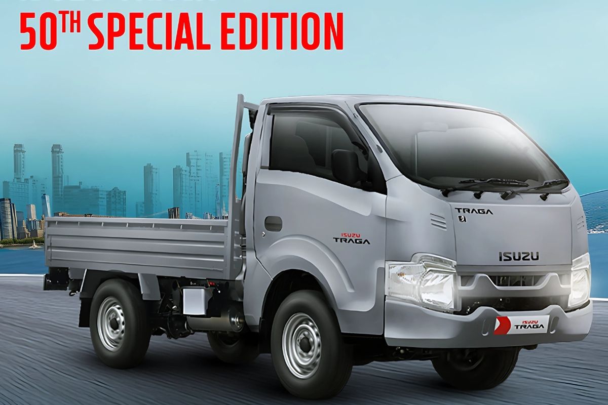 IAMI, edisi khusus, GIIAS 2025, Isuzu Traga 50 tahun, Isuzu Traga 50 Tahun, Spesifikasi Isuzu Traga Edisi Khusus yang Siap Meluncur di GIIAS 2025