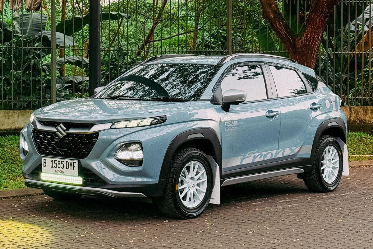 modifikasi, Modifikasi mobil, rally look, suzuki fronx, Fronx, Inspirasi Modifikasi Suzuki Fronx Bergaya Rally