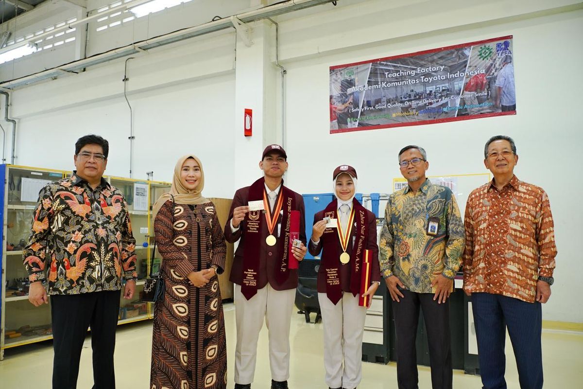 TMMIN, Toyota Motor Manufacturing Indonesia, Toyota, toyota Indonesia, AKTI, Akademii Komunitas Toyota Indonesia, Satu Dekade AKTI, Toyota Cetak SDM Vokasi Berdaya Saing Global