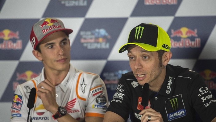 Array,Bos Ducati Minta Marquez-Rossi Berdamai: Lupakan Masa Lalu!