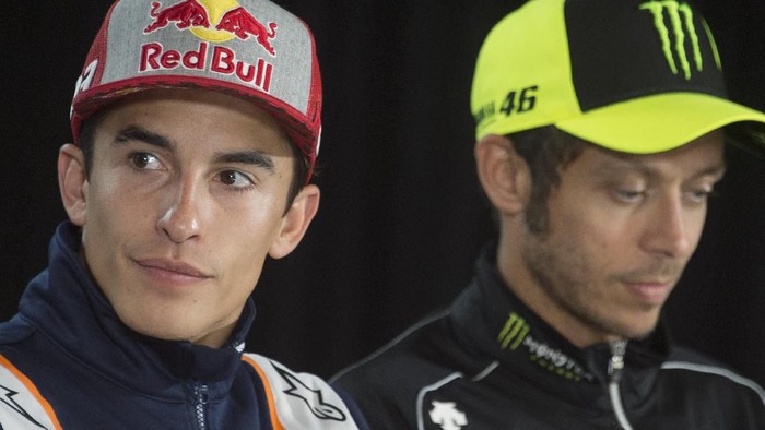 Array,Soal Berdamai dengan Valentino Rossi, Marc Marquez Bilang Begini
