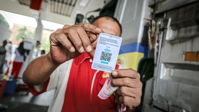 Array,Sudah Punya QR Code Buat Beli Pertalite tapi Mobil Jadi Taksi Online, Harus Gimana?