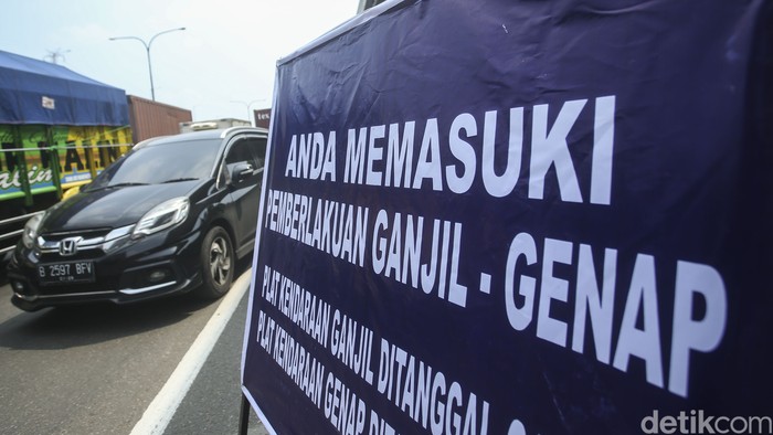 Array,Ganjil Genap Tak Berlaku Hari Ini