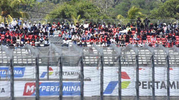 Array,Digelar Bulan Depan, Tiket MotoGP Mandalika 2025 Baru Terjual 30%