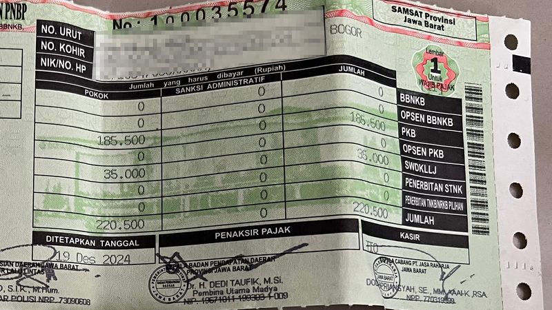 Array,Beli Kendaraan Baru? Ini 7 Pajak yang Harus Dibayar