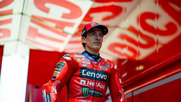 Array,Hasil MotoGP Belanda 2025: Marquez Juara, Bezz Kedua, Pecco Ketiga