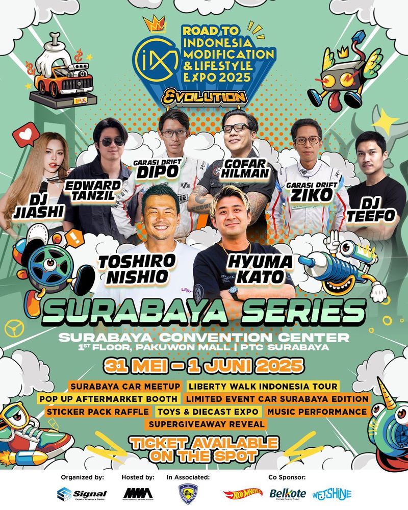 Array,Pesta Otomotif IMX Surabaya 2025 Resmi Dibuka Besok, Banyak yang Seru!