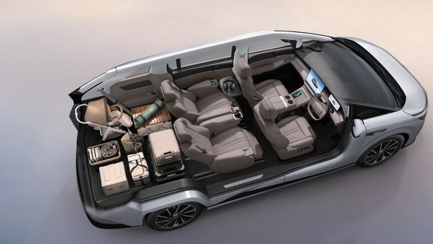 Array,Bocoran Spesifikasi MPV Listrik Premium Xpeng X9 Penantang Denza D9