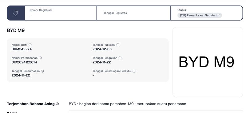 Array,Lebih Murah dari Denza D9, Ini MPV Mewah M9 yang Didaftarkan BYD di Indonesia