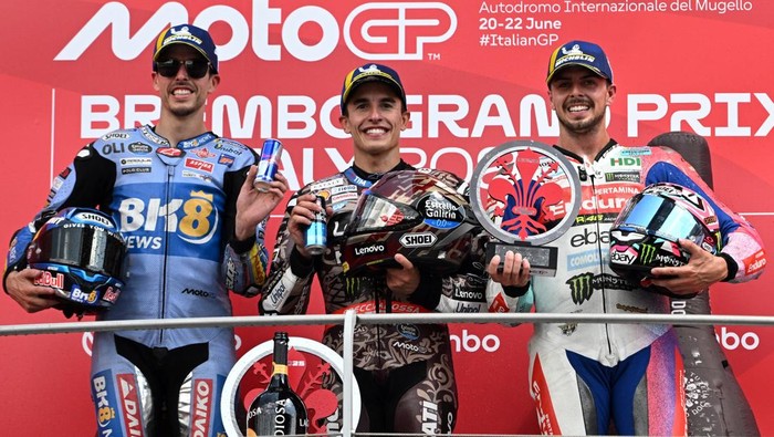 Array,Alex Marquez Ganas Lawan Pebalap Lain, tapi Loyo saat Hadapi Marc Marquez?