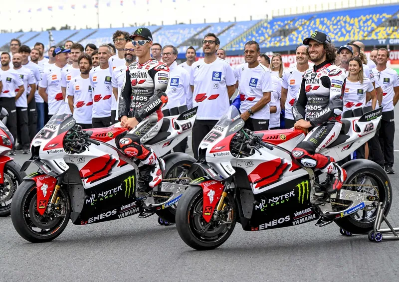 Array,Yamaha Pakai Livery Spesial di MotoGP Belanda 2025, Terinspirasi YZF-R7 1999