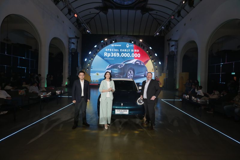 Array,GWM Luncurkan Mobil Listrik Gaya Retro-Futuristik ORA 03, Harga Rp 379 Juta