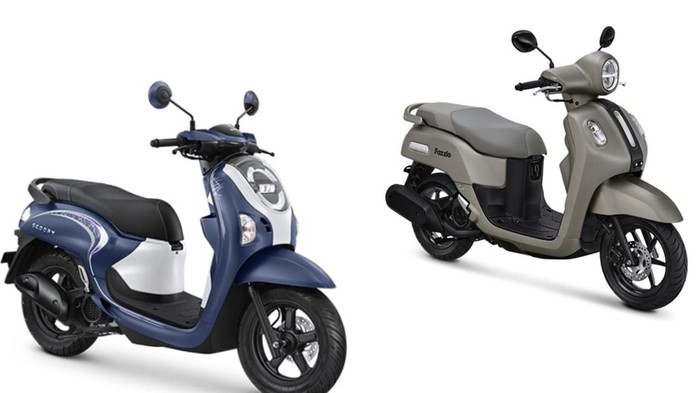 Harga Honda Scoopy dan Yamaha Fazzio November 2025