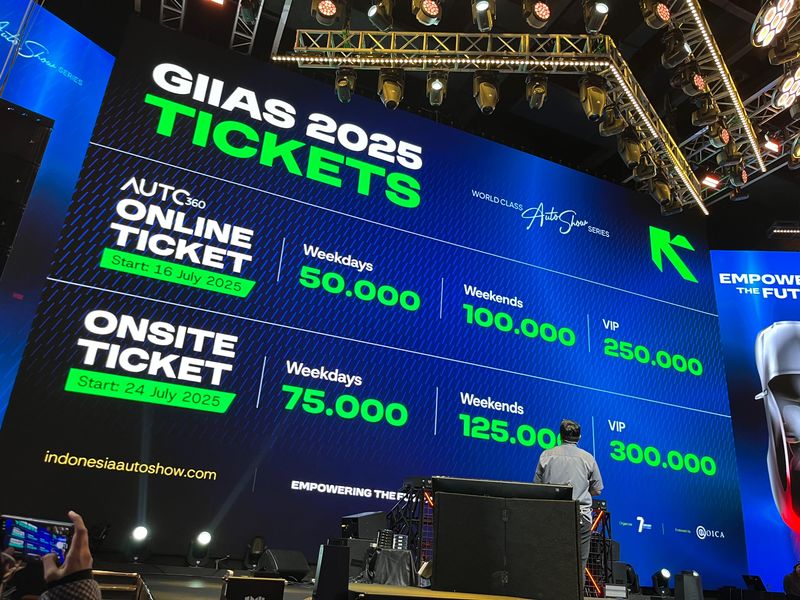 Array,Harga Tiket GIIAS 2025, Beli Lebih Awal Cuma Rp 50 Ribu