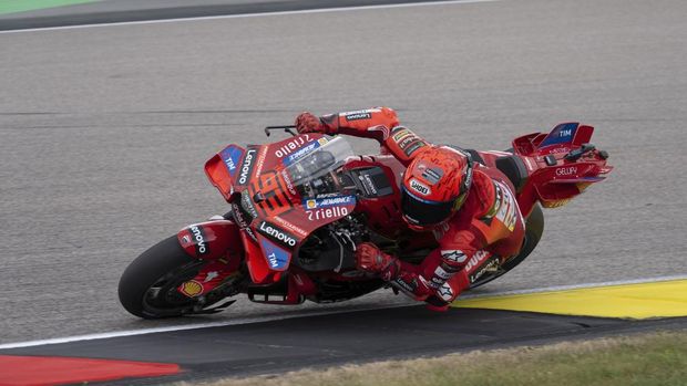 Array,Kualifikasi MotoGP Jerman 2025: Marquez Pertama, Bagnaia ke-11