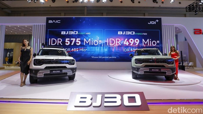 Array,Penjualan BAIC di GIIAS 2025: BJ30 Hybrid Dominasi Pemesanan