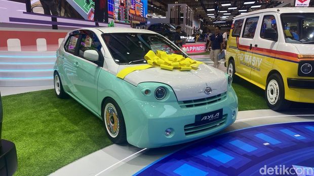 Array,Daihatu Ayla Retro Future Tampil Unik: Bisa Dimiliki Tanpa Beli