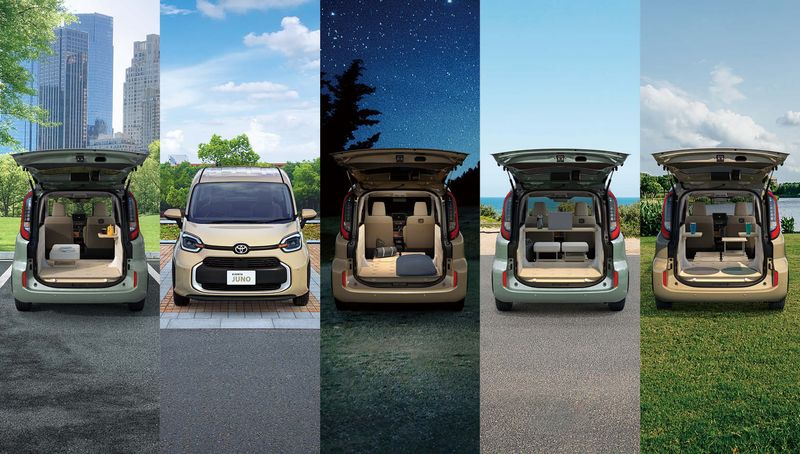 Array,Toyota Sienta Bersolek, Bisa Duduk Lesehan