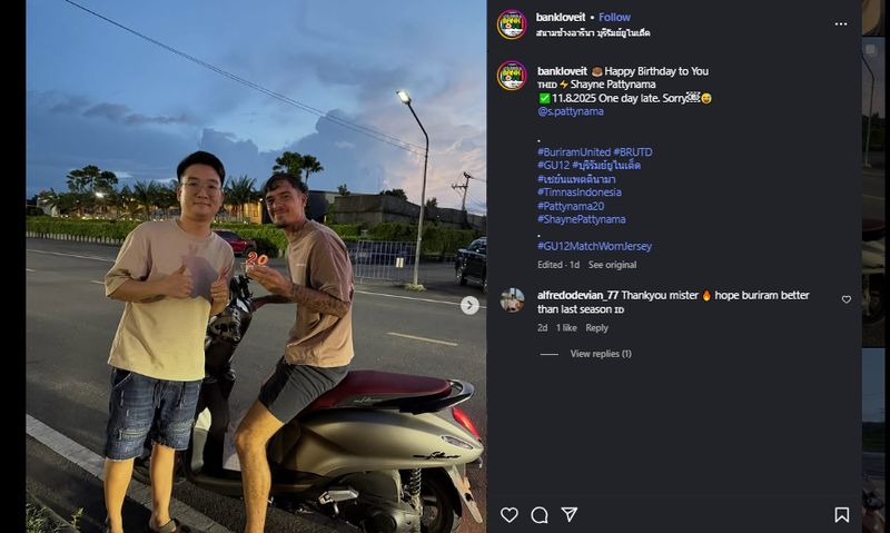 Array,Shayne Pattynama Jadi Ngabers di Thailand: Naik Motor Knalpot Brong-Tak Pakai Helm