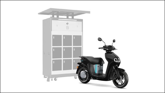 Array,Yamaha Indonesia Mulai Studi Sistem Tukar Baterai Motor Listrik, Belum Dijual