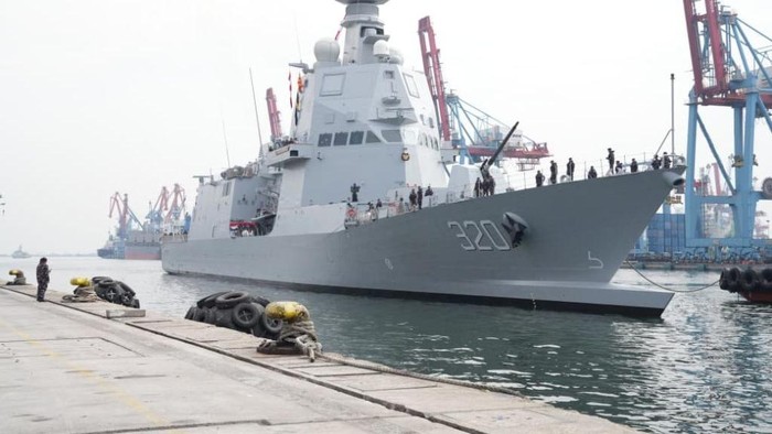 Array,Intip Spesifikasi Kapal Perang KRI Brawijaya-320 yang Baru Bersandar di Indonesia