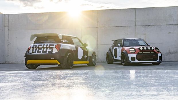Array,MINI Cooper Ini Disulap Jadi Mobil Balap Kustom oleh Deus ex Machina
